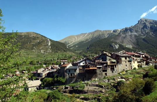 Photo du village du Valdeblore
