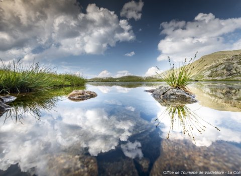 Lac millefonts en photo Vallée de valdeblore