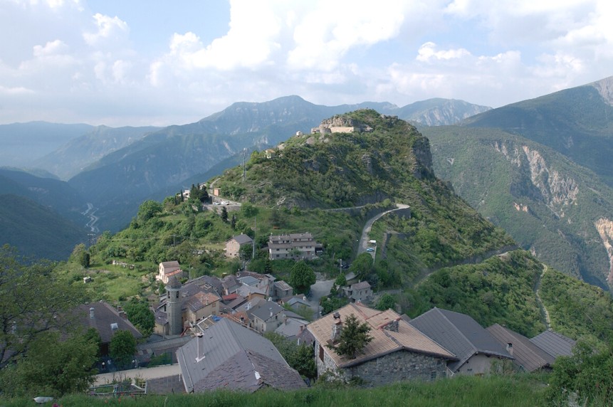 vue aérienne du village